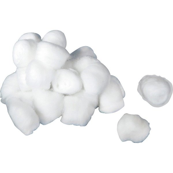 Medline Cotton Balls, Nonsterile, Medium, 2000/BX, White, PK2000 MIIMDS21460
